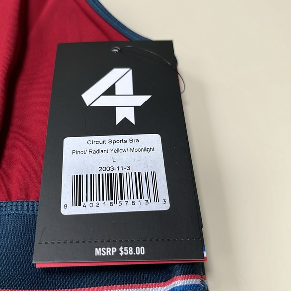 Circuit Sports Bra. NWT - Picture 3 of 7